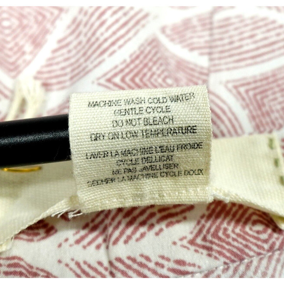 Women Pajama Pants Large Pink Printed Gold Tone Trim Oversized Loungewear Resort - Picture 9 of 16